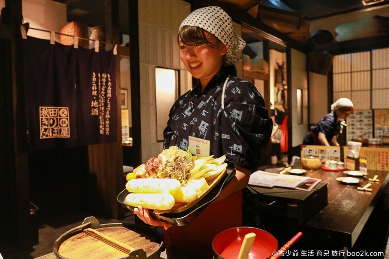 ▌秋田必吃 ▌元祖秋田きりたんほ(KIRITANBOU)屋 會說故事的傳統料理米棒鍋