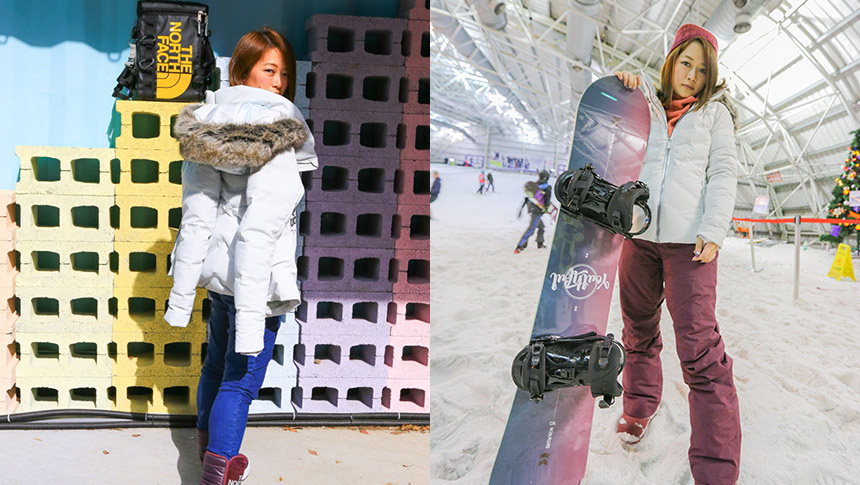 雪地穿搭｜The North Face，北面，雪季賞雪裝備~滑雪外套/滑雪褲/防潑水雪鞋