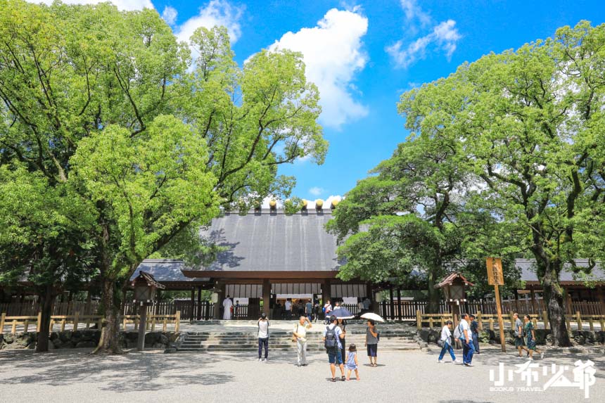名古屋景點｜熱田神宮，日本三大神宮之一，被綠意與古蹟包圍，充滿傳奇神話的草薙劍所在地