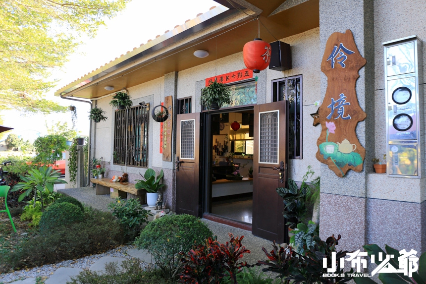 台中美食│伶境咖啡、潭雅神綠園道5.7KM的咖啡香、室內是古樸的中國風
