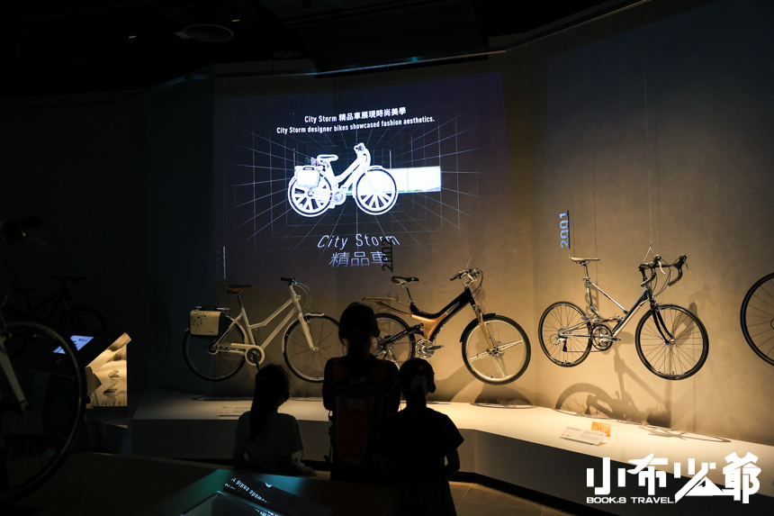 自行車文化探索館動畫燈光秀