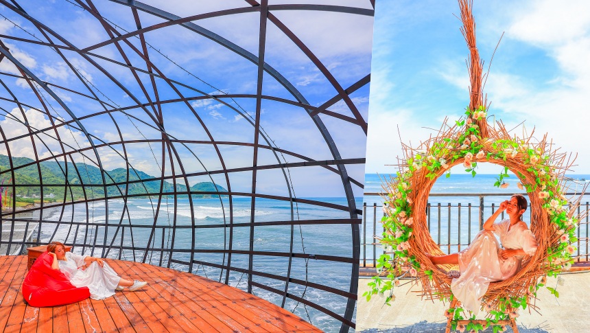 花蓮｜海明漾泰式料理景觀餐廳，秒飛峇厘島，欣賞無敵海景。
