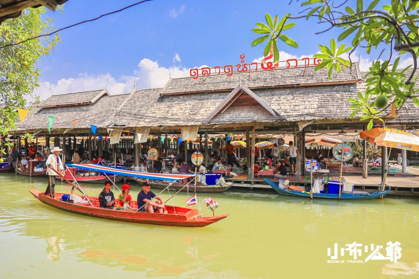 芭達雅景點｜四方水上市場，好吃好玩的芭達雅傳統水上市場pattaya floating market