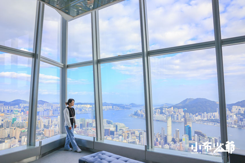 香港景點│Sky100觀景台，香港最高地標天際100、Café 100 觀景餐廳，360度欣賞香港景色