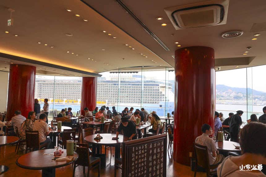 長崎四海樓海景座位強棒麵