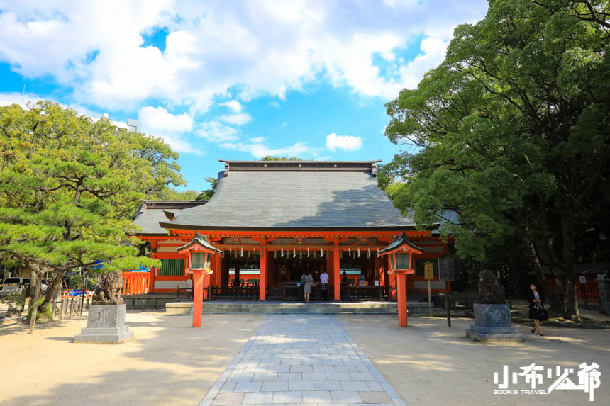 福岡景點｜住吉神社，日本第一住吉，可愛相撲詩籤、充滿肌肉的柏犬