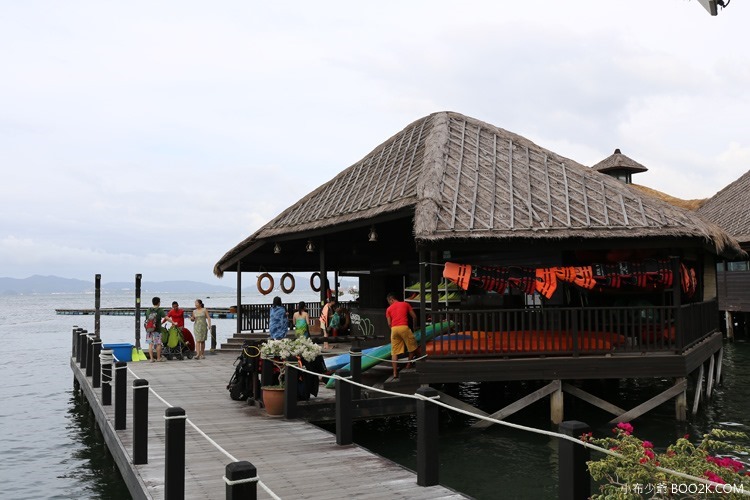 [馬來西亞沙巴]伽亞娜生態度假村~跳島旅行住水上屋!IMG_5611