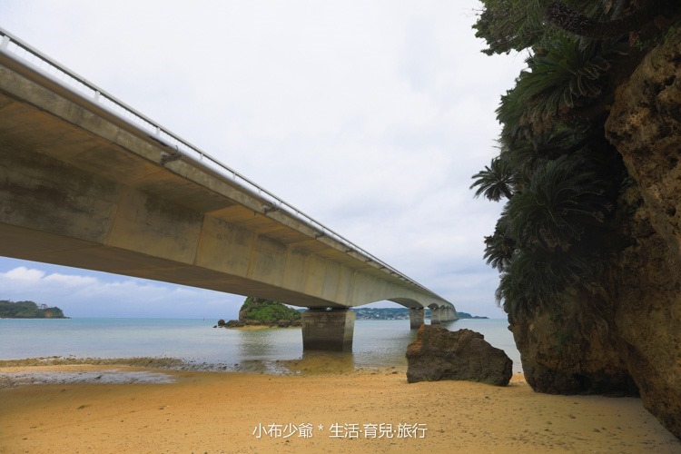 日本 沖繩 古利宇大橋 無料美景 沙灘玩水去-64